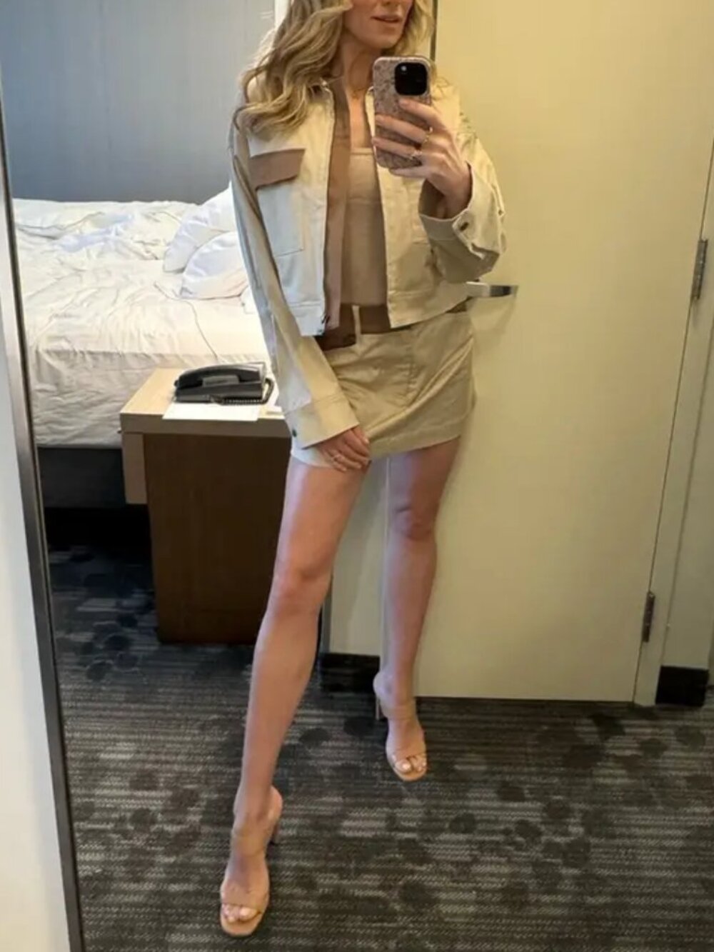 Favorite Daughter Monica Jacket XS/M/L Beige Khaki - Picture 4 of 9